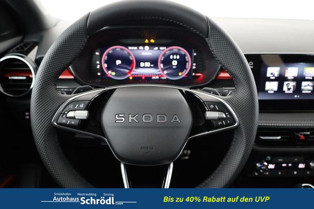 Skoda Fabia Monte Carlo 1.5 TSI DSG Carlo, Ladeboden, LED, Kamera, App-Connect, 17-Zoll 
