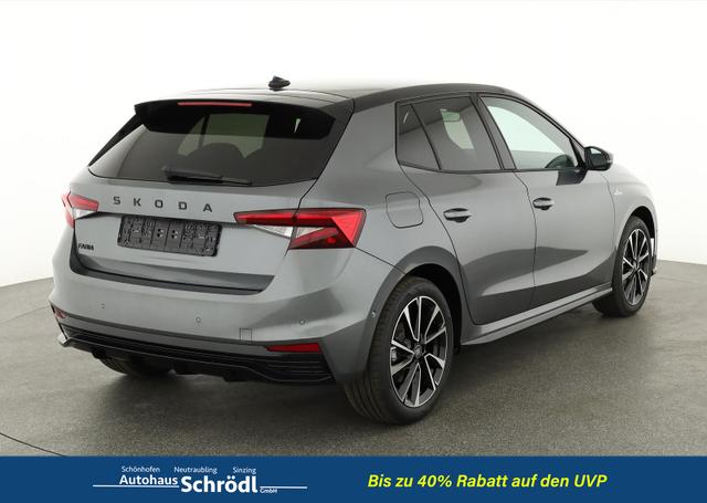 Skoda Fabia - Monte Carlo 1.5 TSI DSG Carlo, Ladeboden, LED, Kamera, App-Connect, 17-Zoll