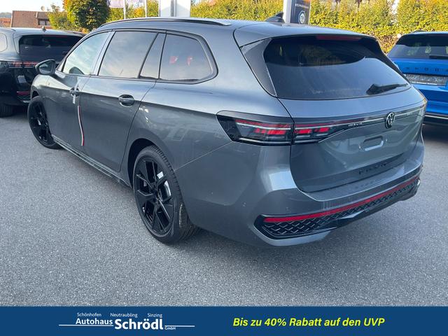 Volkswagen Passat Variant 2.0 TSI 150 kW R-Line DSG Black, Pano, AHK, Navi, IQ.Light, Side, Kamera, el. Klappe, 19-Zoll, 5 J.-Garantie 