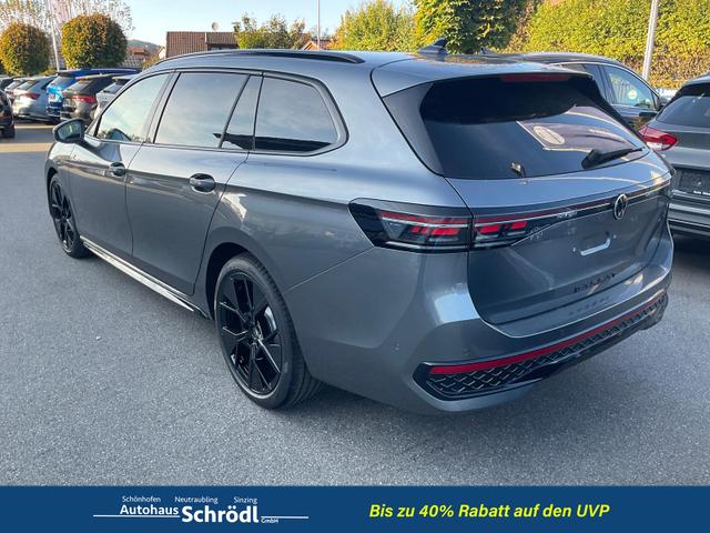 Volkswagen Passat Variant 2.0 TDI 110 kW R-line DSG Black, Pano, AHK, Navi, IQ.Light, Side, Kamera. el. Klappe, 19-Zoll, 5 J.-Garantie 