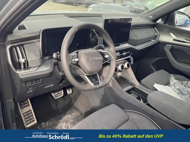 Skoda Kodiaq - 2.0 TSI 150 kW 4x4 Sportline DSG Sportline, AHK, Navi, Matrix, Canton, Side, FS-beheizbar, el. Klappe, Kamera, 19-Zoll, 5 J.-Garantie