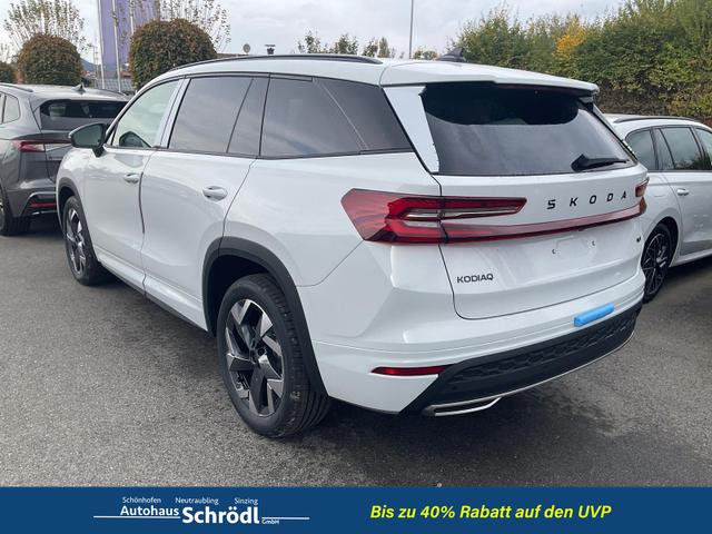Skoda Kodiaq 2.0 TDI 142 kW 4x4 Sportline DSG Sportline, AHK, Navi, Matrix, Canton, Side, FS-beheizbar, el-Klappe, Kamera, 19-Zoll, 5 J.-Garantie 