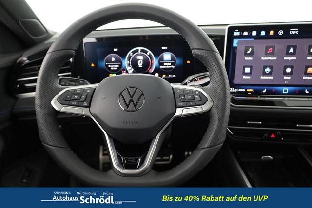 Volkswagen Passat Variant 2.0 TDI 142 kW 4Motion R-Line DSG 4M Black, Pano, AHK, Navi, IQ.Light, Side, Kamera, el. Klappe, 19-Zoll, 5 J.-Garantie 