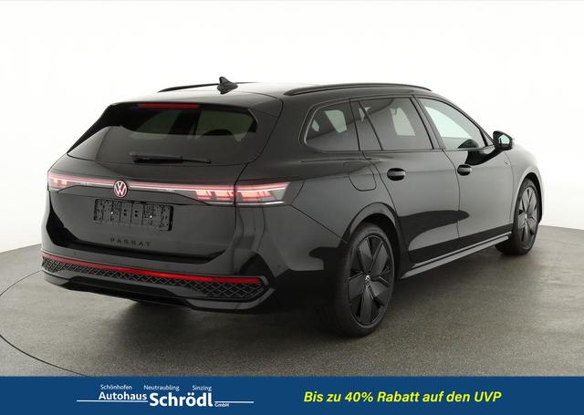 Volkswagen Passat Variant 2.0 TSI 150 kW R-Line DSG Black, Pano, AHK, Navi, IQ.Light, Side, Kamera, el. Klappe, 19-Zoll, 5 J.-Garantie 