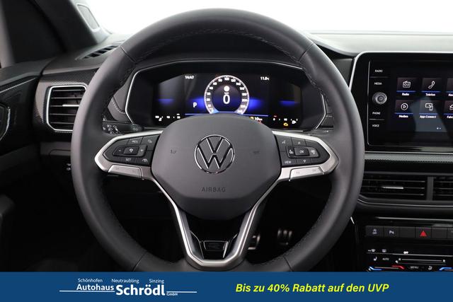 Volkswagen T-Cross 1.5 TSI 110 kW R-Line DSG R-Line, AHK, IQ.Light, Navi, Side, Kamera, 18-Zoll 