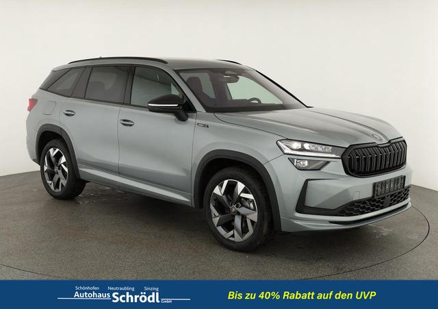 Skoda Kodiaq - 2.0 TSI 150 kW 4x4 Sportline DSG Sportline, AHK, Navi, Matrix, Canton, Side, FS-beheizbar, el. Klappe, Kamera, 19-Zoll, 5 J.-Garantie