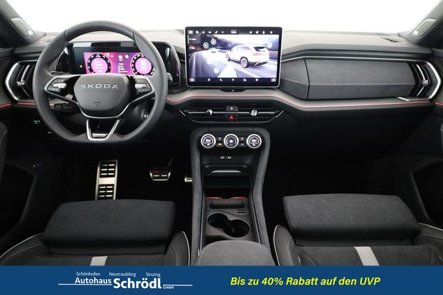 Skoda Kodiaq 2.0 TSI 150 kW 4x4 Sportline DSG Sportline, Pano, AHK, Navi, Matrix, Canton, Side, FS-beheizbar, el. Klappe, Kamera, 19-Zoll, 5 J.-Garantie 