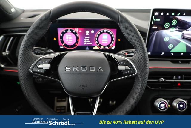 Skoda Kodiaq 2.0 TSI 150 kW 4x4 Sportline DSG Sportline, Pano, AHK, Navi, Matrix, Canton, Side, FS-beheizbar, el. Klappe, Kamera, 19-Zoll, 5 J.-Garantie 