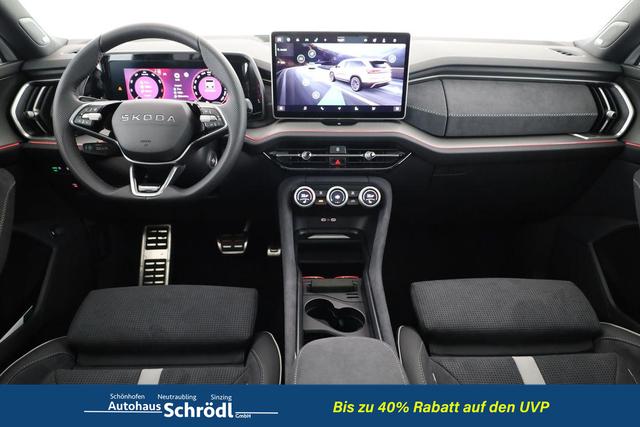 Skoda Kodiaq 2.0 TSI 150 kW 4x4 Sportline DSG Sportline, Pano, AHK, Navi, Matrix, Canton, Side, FS-beheizbar, el. Klappe, Kamera, 19-Zoll, 5 J.-Garantie 
