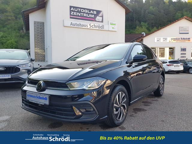 Volkswagen Polo - Life 1.0 TSI 95PS Rückf.Kamera Sitzheizung Digital Cockpit Klima PDC v+h abgd.Scheiben Bluetooth Apple Car Play Android Auto 15-LM
