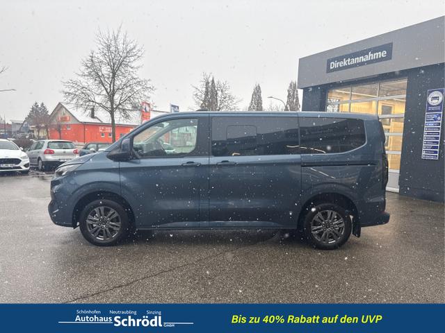 Ford / Tourneo Custom / Blau / / / Tourneo Custom Titanium 320 L1 2.0 EcoBlue FWD