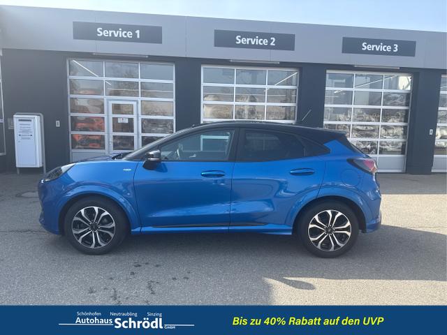 Ford / Puma / Blau / / / Puma ST-Linie 1.0 EcoBoost Mild Hybrid *** Super Ausstattung ***