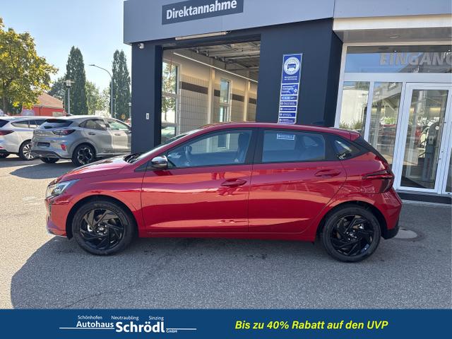 Hyundai / i20 / Rot / / / 1.0 T-GDI Go!, Navi, Kamera, LED, AppConnect, 16-Zoll, sofort