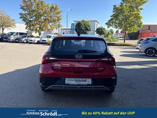 Hyundai / i20 / Rot / / / 1.0 T-GDI Go!, Navi, Kamera, LED, AppConnect, 16-Zoll, sofort
