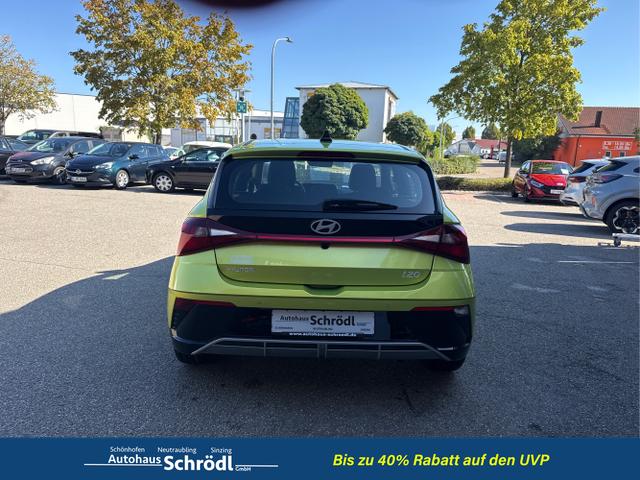 Hyundai / i20 / Gelb / / / 1.0 T-GDI Go!, Navi, Kamera, LED, AppConnect, 16-Zoll, sofort