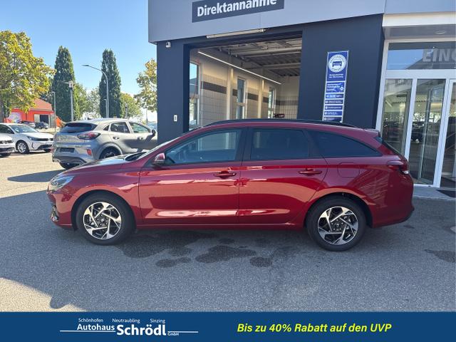 Hyundai / i30 Kombi / Rot / / / 1.6 T-GDI DCT, Navi, Kamera, 16-Zoll, 5 J.-Garantie