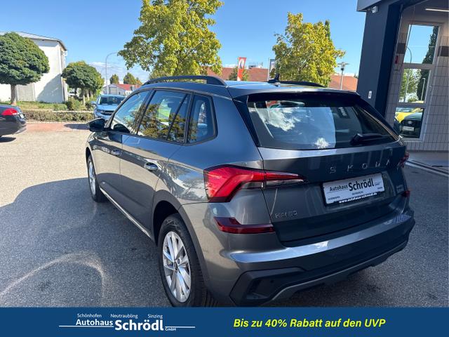 Skoda / Kamiq / Grau / / / 1.0 TSI DSG Selection, AHK, LED, Kamera, 16-Zoll, 4 J.-Garantie