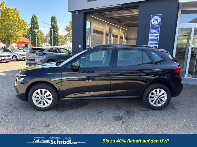 Skoda / Kamiq / Schwarz / / / 1.0 TSI DSG Selection, AHK, LED, Kamera, 16-Zoll, 4 J.-Garantie