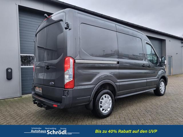 Ford Transit - L2H2 2.0 TDCi 130PS Trend 3,5t 3-Sitzer AHK Klima Navi Bluetooth DAB Frontscheibe beheizb. PDC v+h Rückf.Kamera Tempomat