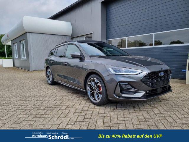 Ford Focus Turnier - 1.0 125PS ST-Line X elektr. PanoDach Winterpaket Rückf.Kamera ACC Klimaautomatik Sitzheizung Lenkradheizung Frontscheibe beheizb. Ford-Navi SYNC 4 B+O Sound DAB+ Bluetooth Apple Carplay Android Auto PDC v+h 2xKeyless 18-LM