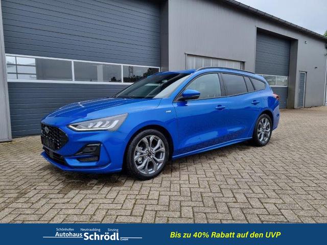 Ford Focus Turnier - 1.0 125PS ST-Line Winterpaket Rückf.Kamera Klimaautomatik Sitzheizung Lenkradheizung Frontscheibe beheizb. Ford-Navi SYNC 4 DAB+ Bluetooth Apple Carplay Android Auto PDC v+h Keyless
