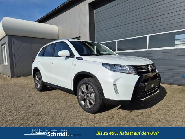 Suzuki Vitara - Comfort 129PS Hybrid 1.4 Boosterjet Navi Klimaautomatik Sitzheizung ACC PDC Rückf.Kamera Suzuki-Radio Apple CarPlay Android Auto Touchscreen 2xKeyless 17-LM