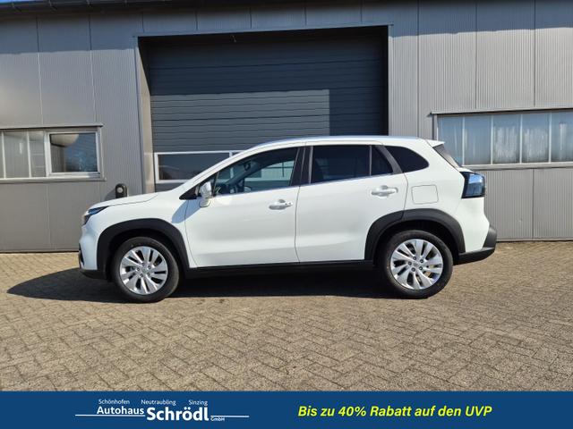 Suzuki S-Cross - Comfort 129PS HYBRID 4x4 ALLGRIP 1.4 Navi Klimaautomatik Sitzheizung ACC PDC v+h Rückf.Kamera Suzuki-Radio Apple CarPlay Android Auto Touchscreen 2xKeyless 17-LM