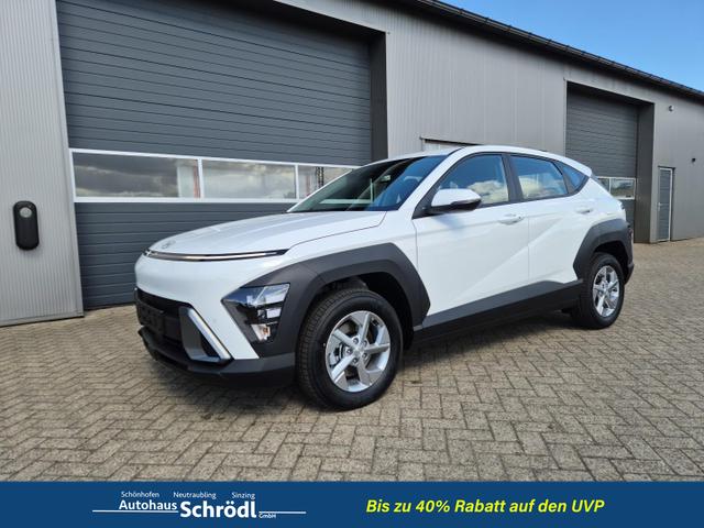 Hyundai KONA - Select 1.6 GDI 129PS Hybrid Automatik MY2025 Voll-LED Klimaautomatik Navi Rückf.Kamera PDC v+h 12,3"-Touchscreen DAB+ Apple CarPlay Android Auto Tempomat 16-LM