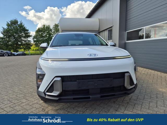 Hyundai KONA - Select 1.6 GDI 129PS Hybrid Automatik MY2025 Voll-LED Klimaautomatik Navi Rückf.Kamera PDC v+h 12,3"-Touchscreen DAB+ Apple CarPlay Android Auto Tempomat 16-LM