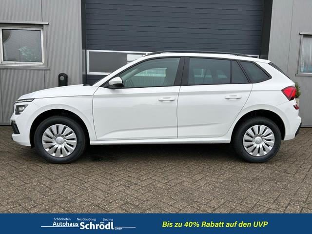 Skoda Kamiq 1.0 TSI 115PS DSG Selection Matrix-LED Sitzheizung Garantieverl&auml;ngerung Klimaautomatik Parksensoren Skoda-Radio drahtlos Apple CarPlay + Android Auto Digital Cockpit Tempomat abg.Scheiben 