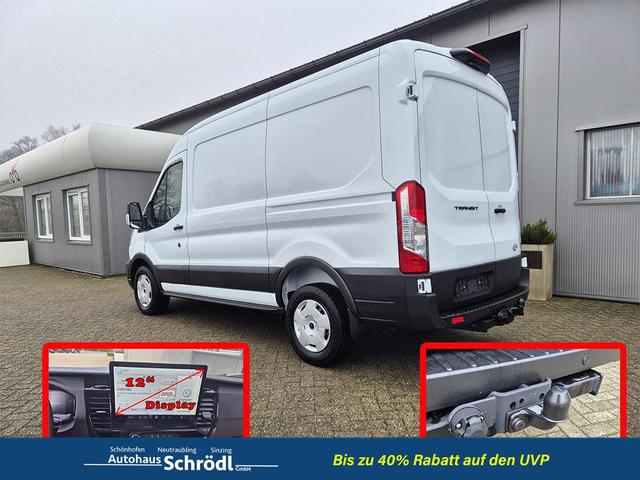 Ford Transit - L2H2 2.0 EcoBlue 130PS Trend 3,5t 2-Sitzer AHK Sitzheizung Lenkradheizung Frontscheibe beheizb. Klimaautomatik PDC v+h Rückf.Kamera Bluetooth DAB Apple CarPlay Android Auto Tempomat Ganzj.Reifen