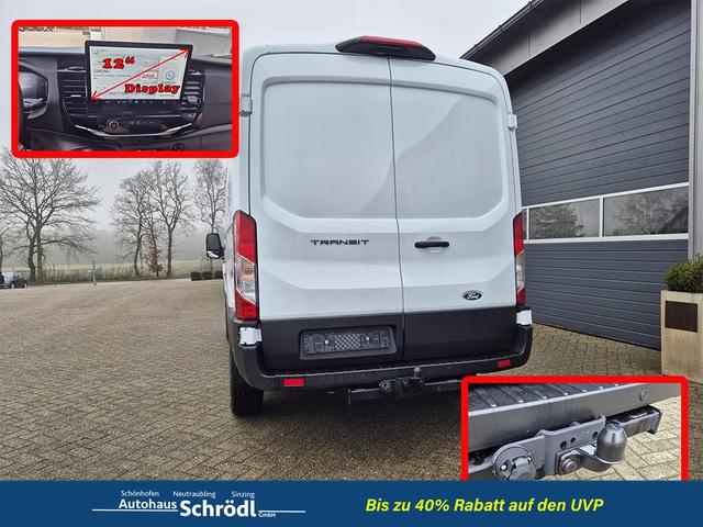 Ford Transit L2H2 2.0 EcoBlue 130PS Trend 3,5t 2-Sitzer AHK Sitzheizung Lenkradheizung Frontscheibe beheizb. Klimaautomatik PDC v+h Rückf.Kamera Bluetooth DAB Apple CarPlay Android Auto Tempomat Ganzj.Reifen 