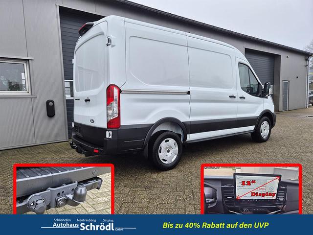 Ford Transit L2H2 2.0 EcoBlue 130PS Trend 3,5t 2-Sitzer AHK Sitzheizung Lenkradheizung Frontscheibe beheizb. Klimaautomatik PDC v+h Rückf.Kamera Bluetooth DAB Apple CarPlay Android Auto Tempomat Ganzj.Reifen 