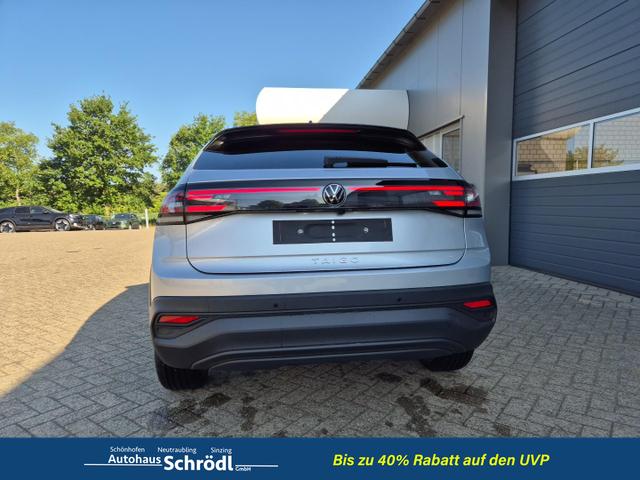 Volkswagen Taigo 1.0 TSI 116PS DSG Life LED-Matrix-Scheinwerfer Klimaautomatik Sitzheizung PDC R&uuml;ckf.Kamera 17-LM abged.Scheiben 2xKeyless DAB+ Bluetooth Touchscreen Apple CarPlay Android Auto 