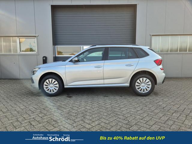 Skoda Kamiq 1.0 TSI 115PS DSG Selection Matrix-LED Sitzheizung Garantieverl&auml;ngerung Klimaautomatik Parksensoren Skoda-Radio drahtlos Apple CarPlay + Android Auto Digital Cockpit Tempomat abg.Scheiben 
