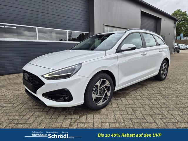 Hyundai i30 Kombi - 1.0 T-GDI 100PS Automatik AbstandsTempomat Toter-Winkel-Assistent Sitzheizung Lenkradheizung Klimaautomatik Navi 10,25"-Touchscreen DAB+ wireless Apple CarPlay + Android Auto PDC v+h Rückf.Kamera 16-LM