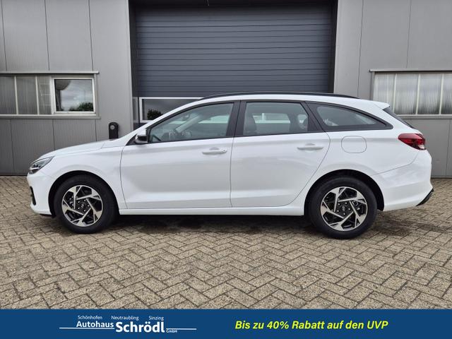 Hyundai i30 Kombi - 1.0 T-GDI 100PS Automatik AbstandsTempomat Toter-Winkel-Assistent Sitzheizung Lenkradheizung Klimaautomatik Navi 10,25"-Touchscreen DAB+ wireless Apple CarPlay + Android Auto PDC v+h Rückf.Kamera 16-LM