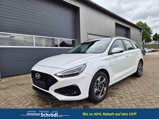 Hyundai i30 Kombi - 1.0 T-GDI 100PS Automatik Sitzheizung Lenkradheizung Klimaautomatik Navi 10,25"-Touchscreen DAB+ wireless Apple CarPlay + Android Auto PDC v+h Rückf.Kamera 16-LM