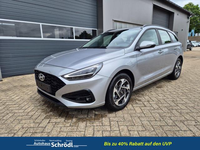 Hyundai i30 Kombi - 1.0 T-GDI 100PS Automatik Sitzheizung Lenkradheizung Klimaautomatik Navi 10,25"-Touchscreen DAB+ wireless Apple CarPlay + Android Auto PDC v+h Rückf.Kamera 16-LM