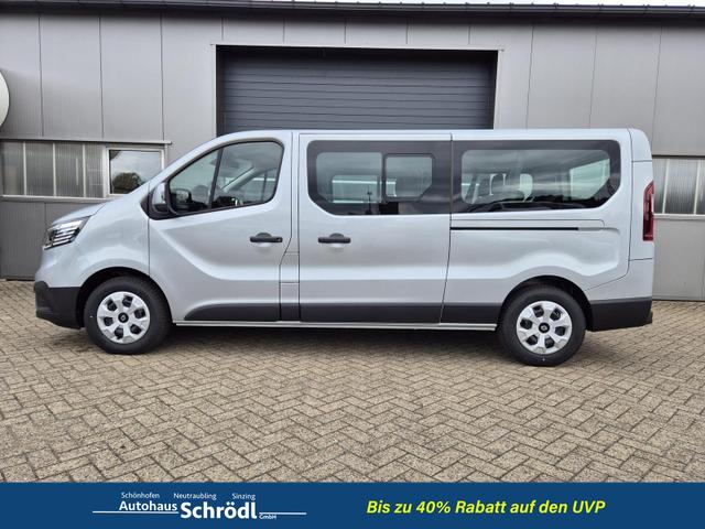 Renault Trafic Combi L2 2.0 dCi 150PS Grand Evolution 9-Sitzer Rollstuhlrampe Rollstuhlsicherung Schiebetür l+r Klima v+h DAB Bluetooth Touchscreen Apple CarPlay Android Auto PDC Rückf.Kamera 