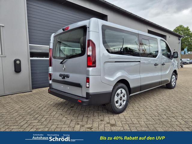 Renault Trafic Combi L2 2.0 dCi 150PS Grand Evolution 9-Sitzer Rollstuhlrampe Rollstuhlsicherung Schiebetür l+r Klima v+h DAB Bluetooth Touchscreen Apple CarPlay Android Auto PDC Rückf.Kamera 