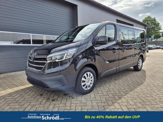 Renault Trafic - Combi L2 2.0 dCi 150PS Grand Evolution 9-Sitzer Rollstuhlrampe Rollstuhlsicherung Schiebetür l+r Klima v+h DAB Bluetooth Touchscreen Apple CarPlay Android Auto PDC Rückf.Kamera