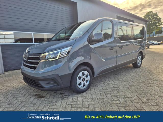 Renault Trafic - Combi L2 2.0 dCi 150PS Grand Evolution 9-Sitzer Rollstuhlrampe Rollstuhlsicherung Schiebetür l+r Klima v+h DAB Bluetooth Touchscreen Apple CarPlay Android Auto PDC Rückf.Kamera