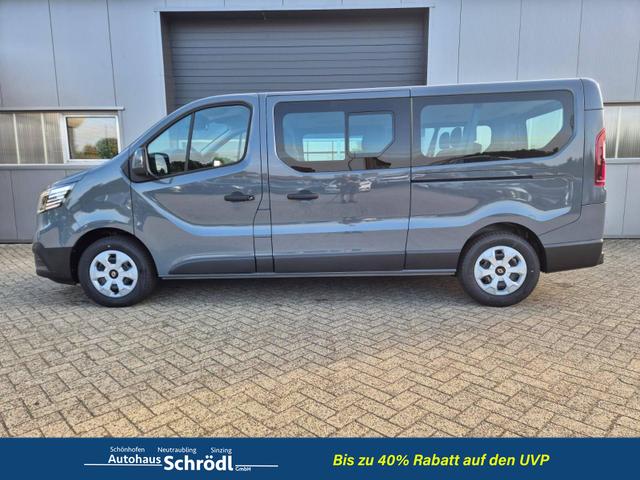 Renault Trafic Combi L2 2.0 dCi 150PS Grand Evolution 9-Sitzer Rollstuhlrampe Rollstuhlsicherung Schiebetür l+r Klima v+h DAB Bluetooth Touchscreen Apple CarPlay Android Auto PDC Rückf.Kamera 