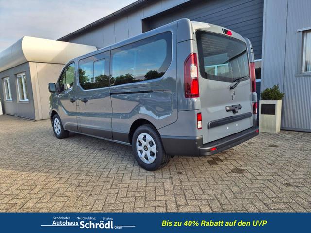 Renault Trafic Combi L2 2.0 dCi 150PS Grand Evolution 9-Sitzer Rollstuhlrampe Rollstuhlsicherung Schiebetür l+r Klima v+h DAB Bluetooth Touchscreen Apple CarPlay Android Auto PDC Rückf.Kamera 