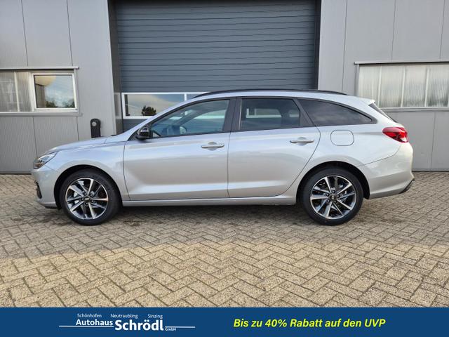 Hyundai i30 Kombi 1.5 T-GDI 95PS Sitzheizung Lenkradheizung Klimaautomatik Tempomat Navi Apple CarPlay + Android Auto PDC v+h Rückf.Kamera 17-LM 