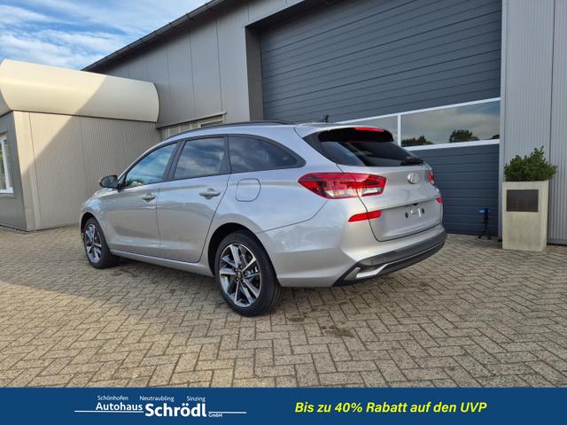 Hyundai i30 Kombi 1.5 T-GDI 95PS Sitzheizung Lenkradheizung Klimaautomatik Tempomat Navi Apple CarPlay + Android Auto PDC v+h Rückf.Kamera 17-LM 