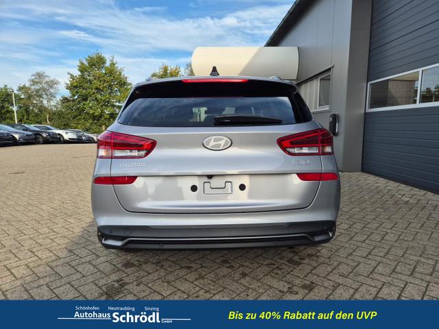 Hyundai i30 Kombi 1.5 T-GDI 95PS Sitzheizung Lenkradheizung Klimaautomatik Tempomat Navi Apple CarPlay + Android Auto PDC v+h Rückf.Kamera 17-LM 