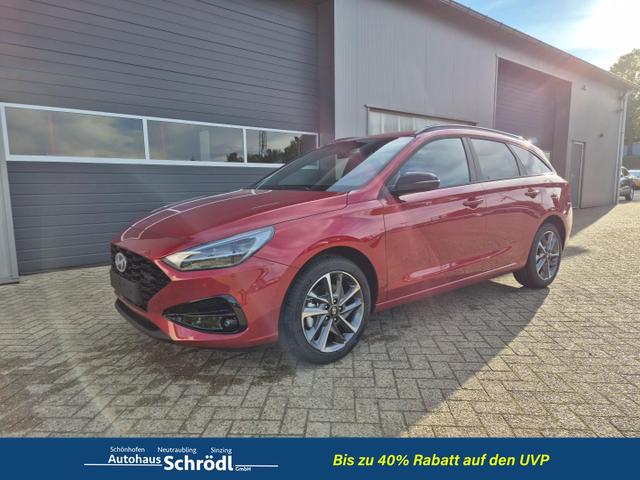 Hyundai i30 Kombi - 1.5 T-GDI 95PS Sitzheizung Lenkradheizung Klimaautomatik ACC Navi Apple CarPlay + Android Auto PDC v+h Rückf.Kamera 17-LM