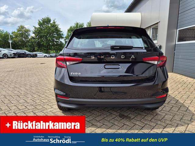 Skoda Fabia 1.0 TSI 115PS DSG Selection 5-t&uuml;rig R&uuml;ckf.Kamera Parksensoren Sitzheizung Multifunktionslenkrad Klima Skoda-Radio Bluetooth Touchscreen Tempomat Nebelsch. Apple CarPlay + Android Auto 